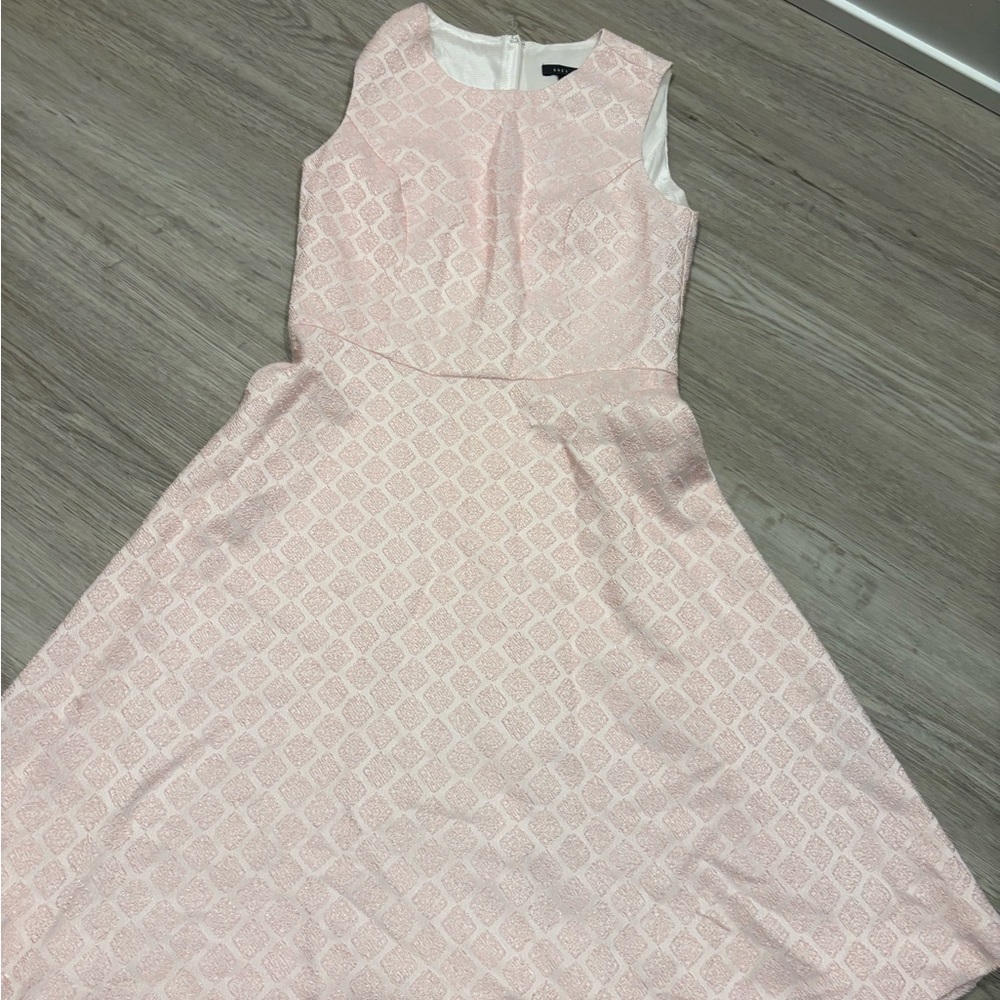 DISCOUNTED SHIPPING- Elegant Pink Sleeveless Dress size xs